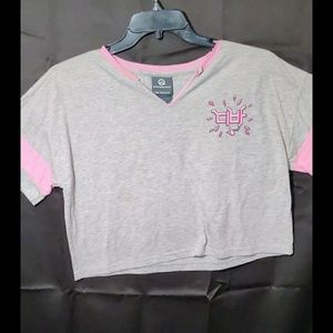 D.va overwatch crop tee